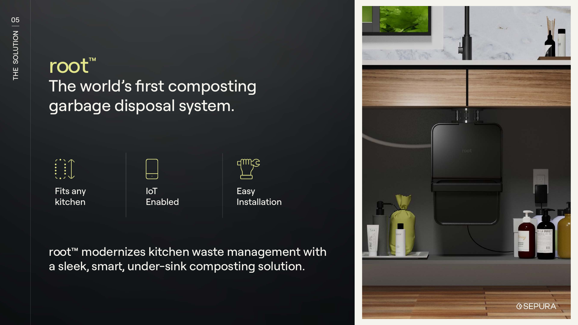 Sepura root product solution slide